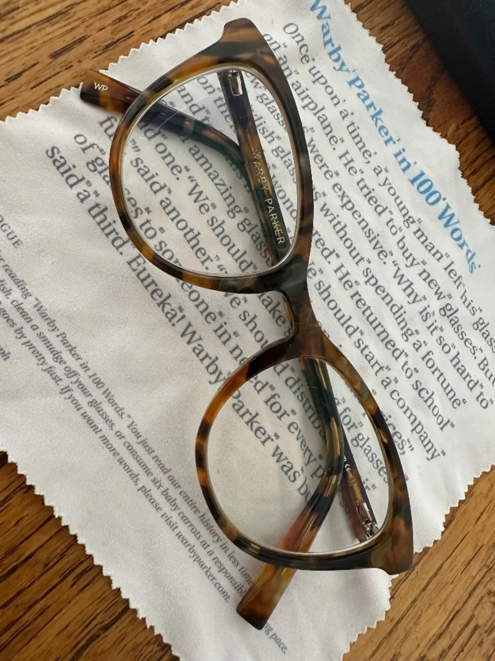 Warby Parker Madeleine N214 Tortoise Eyeglass Frames 47-18-140